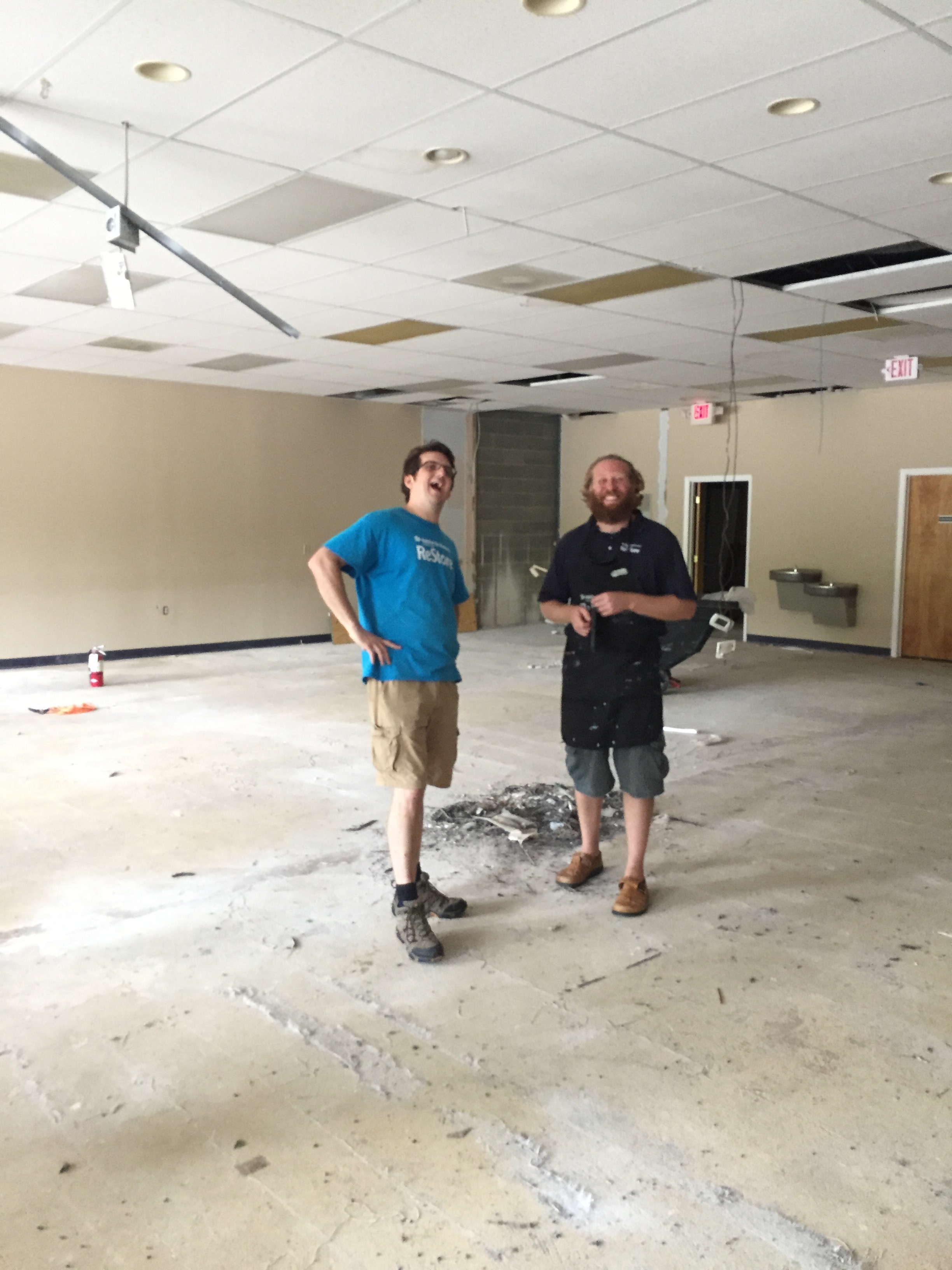 Ken and Carson are excited about the new space for the ReStore.