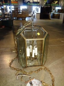 brass lantern from the Wake ReStore